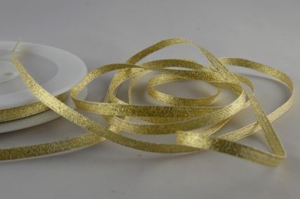 3mm Gold Woven Glitter Ribbon x 20 Metre Rolls!