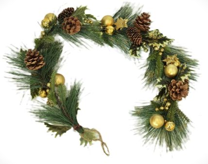 Gold Christmas Garlands