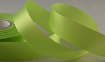 Y848 - 63mm Green acetate satin ribbon x 50mts