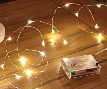 88172 - 10 LED Battery Power Operated Fairy Light String