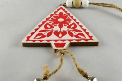 White Wooden Christmas Tree with Loop!