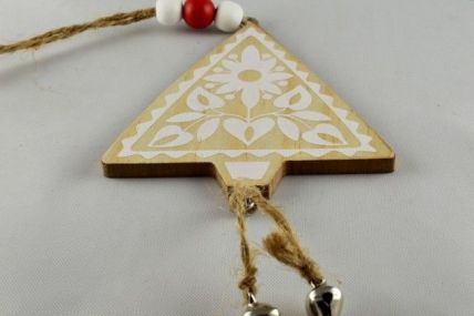 Y792 - Wooden Christmas Tree with Loop!