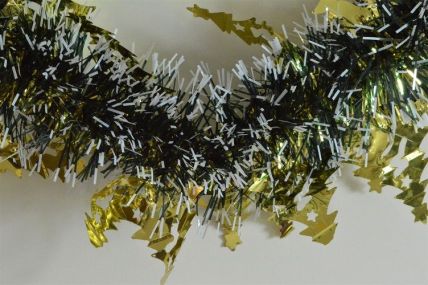 88140 - Triple Gold Christmas Tree Tinsel x 2 Metre Lengths!