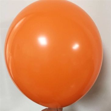 12" Orange Latex Balloons (Pack of 6)