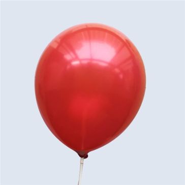 10" Red Latex Metallic Balloons (Pack of 6)