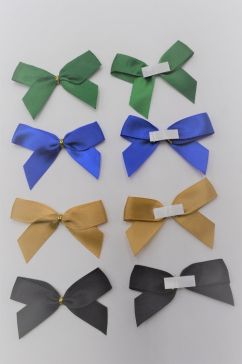 31167 - 15mm Double face satin Mini Bow available in various colours  (10 bows per pack) 