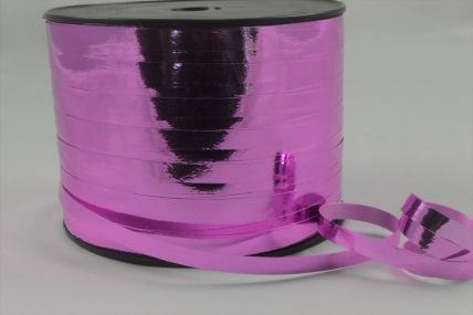 5mm Baby Pink Metallic Polypropylene Curling Ribbon x 250 Metre Rolls!