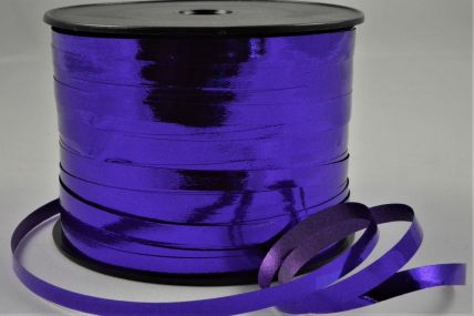 5mm Purple Metallic Polypropylene Curling Ribbon x 250 Metre Rolls!