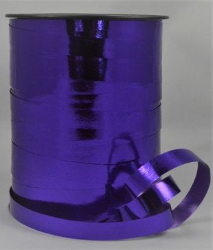 10mm Purple Metallic Polypropylene Curling Ribbon x 250 Metre Rolls!!