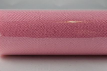 150mm Baby Pink Nylon Tulle Fabric x 10 Metre Rolls!!