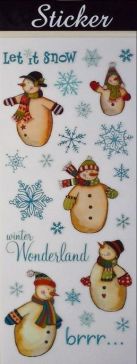 88087 - Let it Snow / Winter Wonderland Stickers!