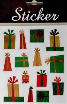 88103 - Christmas Present Stickers