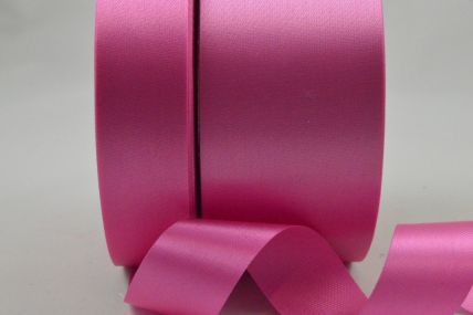 Y697- 24mm Pink Acetate satin x 50 Metre Rolls