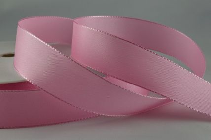 Y724 15mm Taffeta Ribbon x 50 Metres!!-15mm-31 Light Pink-50 Metres