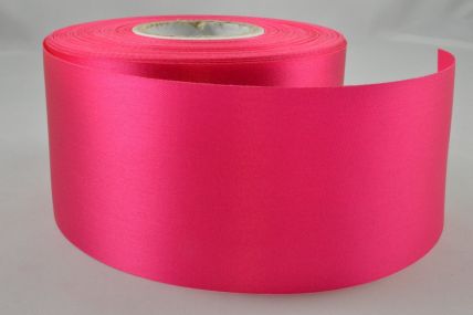 Y709  63mm Pink Acetate satin x 50 Metre Rolls