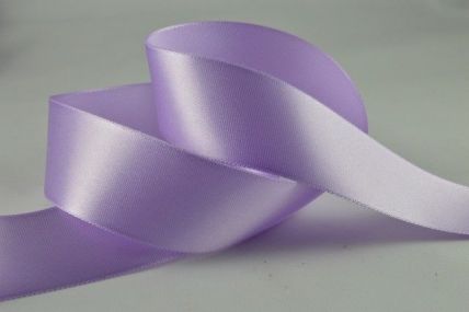 15mm & 25mm Lilac Single Faced Satin Ribbon x 20 Metre Rolls!