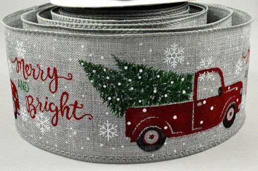Get Christmas Tree Ribbon Online, Wired Christmas Ribbons